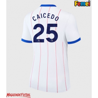 Chelsea Moises Caicedo #25 Tricou Fotbal Replică 2026-27 Femei Treilea